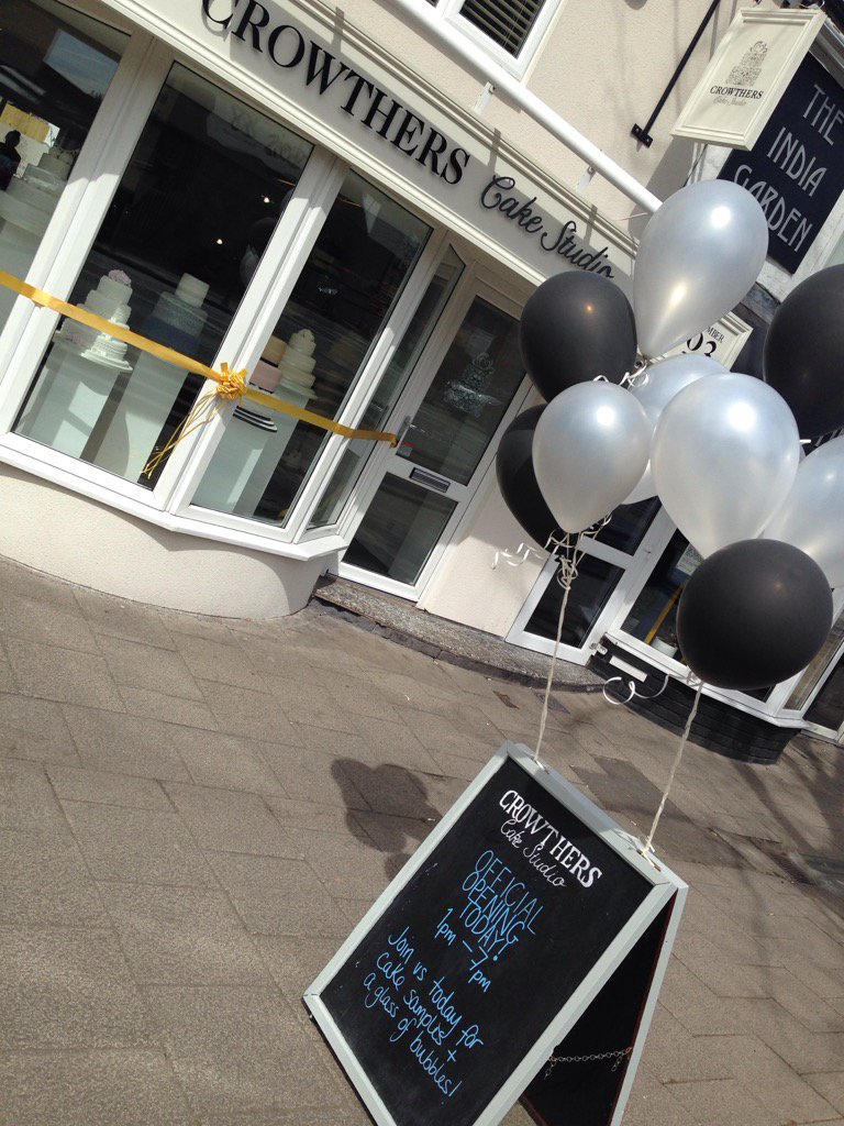 <a href="/crowtherscakes/">Crowthers CakeStudio</a> officially opens its bigger and better studio today in Frodsham