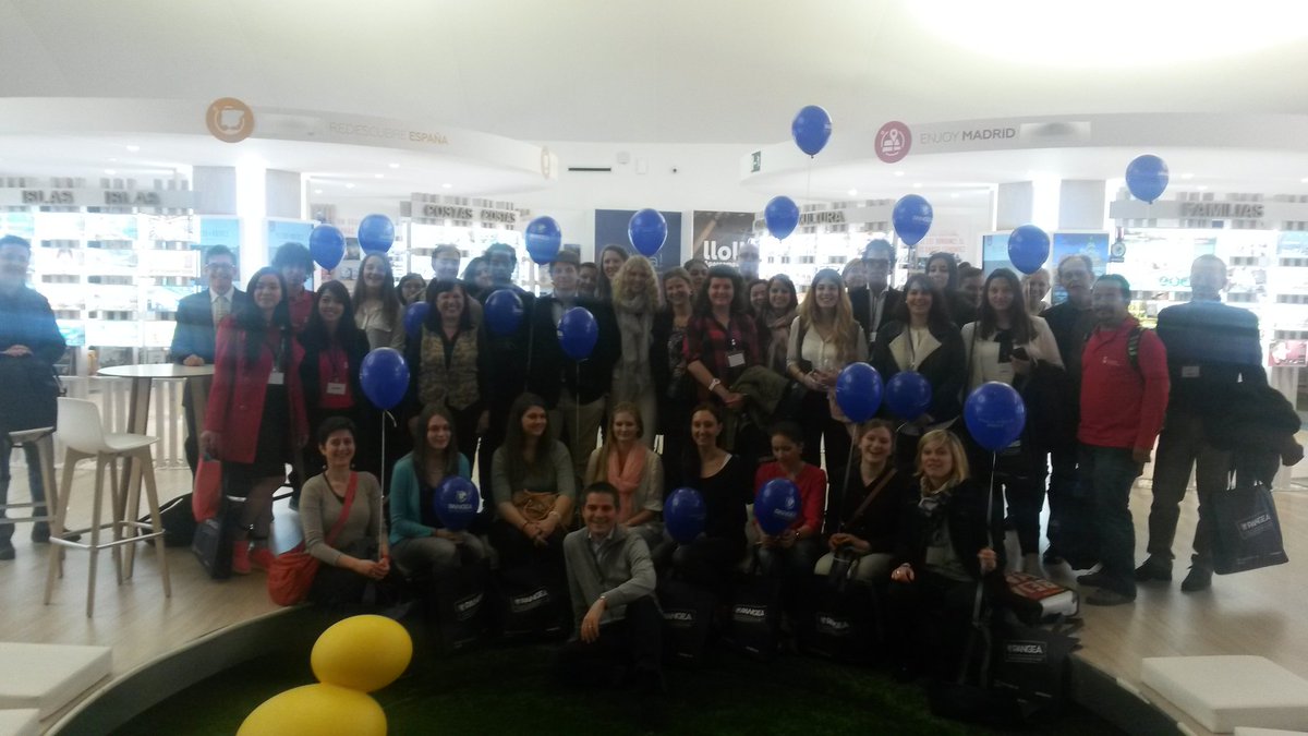 chemimohedano's tweet photo. Todo el equipo de @ITSCMadrid2016 en @PangeaES una gran experiencia! #TheTravelStore https://t.co/Tw3f1bl1C1
