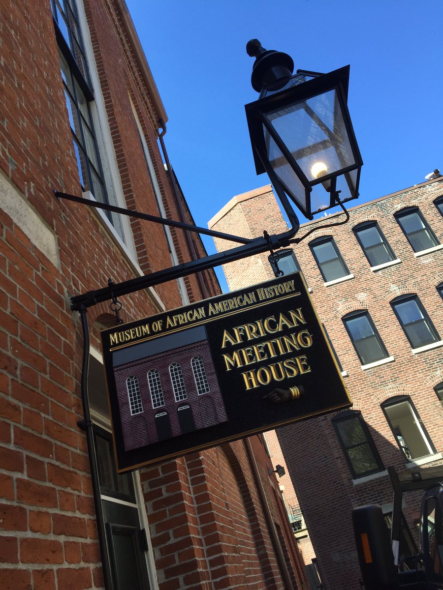 madison_bryn's tweet photo. African Meeting House-first Protestant church for blacks in the city. Black soldiers signed up for the military here https://t.co/AVY7MBT6vv
