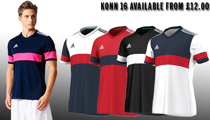 Grondig Landschap Kikker Kitlocker.com on Twitter: "One of our favourites from adidas. Shop Konn 16  here: https://t.co/8bBUS7RaSj #matchkit #football #teamwear #adidas  https://t.co/50ZKbGDvMC" / Twitter
