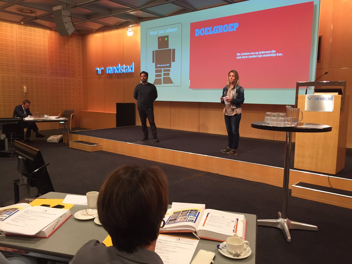 Niet omdat het moet maar omdat het kan! Bruisende presentatie Tele2 bij <a href="/RandstadNL/">Randstad Nederland</a>