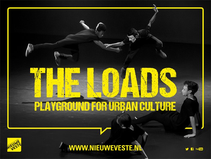 Vrijdag in The Loads, Breda Urban Dance Sessie met Gianni Grot en een danseres van Mouna Laroussi #meetthemakers