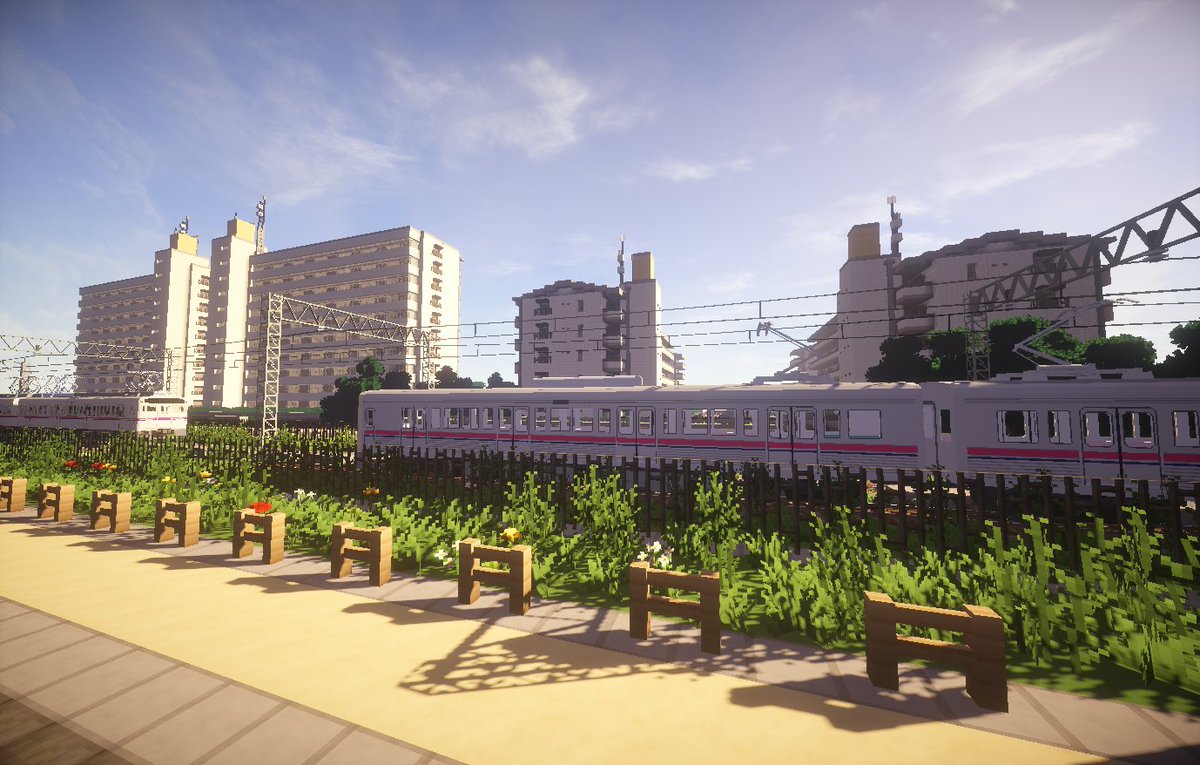 佐山県 公式 Realtrainmod In Sayamacity ということでシングルワールドで試しにｒｔｍ導入してみました 佐山の風景によく似合います