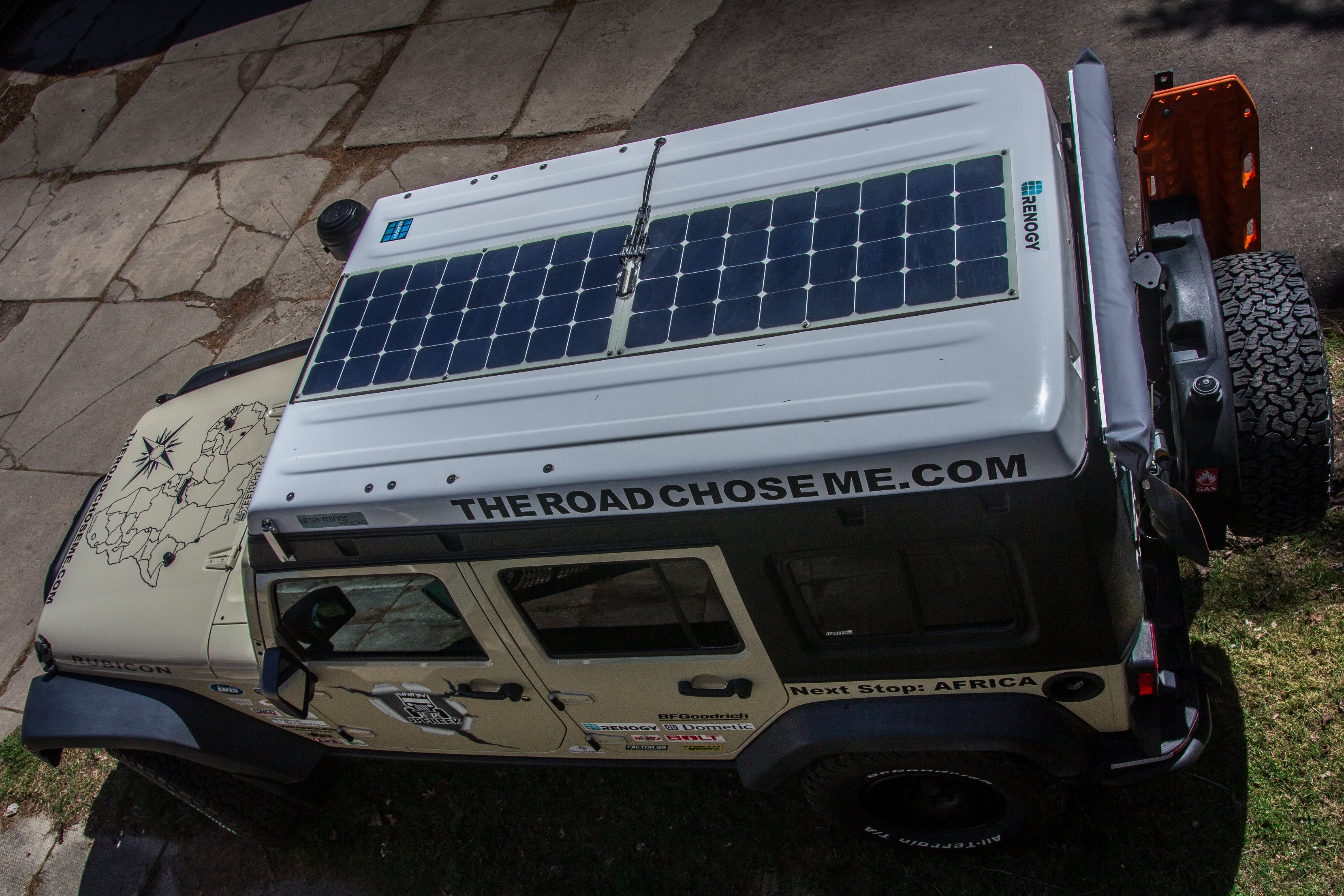 Jeep solar sale