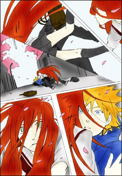 Membalas @shinshinigami1 momy kushina kerasukan kurama cuy😱 #kushinau