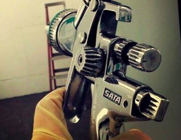 SATA_DanAm's tweet photo. Your aim is always true with #SATA. #paintlife #SATAforLIFE #paintersnation https://t.co/Kg1rEH6Ozj
