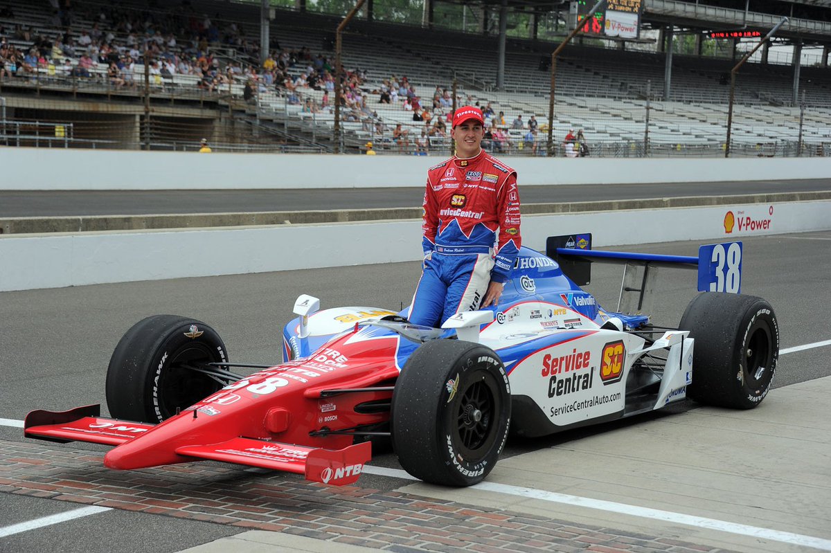 38 days to go until #Indy500. @GrahamRahal (Chip Ganassi Racing Dallara-Honda IR–05) took his first Indianapolis 500 podium finish in 2011, coming from 29th on the starting grid 🏎️💨✊🏆