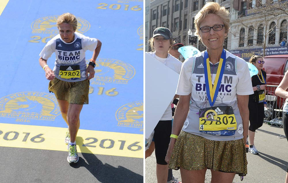 runnersworld's tweet photo. This nurse ran the #BostonMarathon in place of a friend, who was killed while training. https://t.co/HGLyIfGyFF https://t.co/DBpjft0J1m