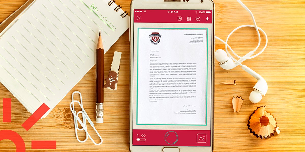 Con @Scanbot, puedes escanear documentos de todo tipo usando tu móvil ¡Wao! #AppRecomendada