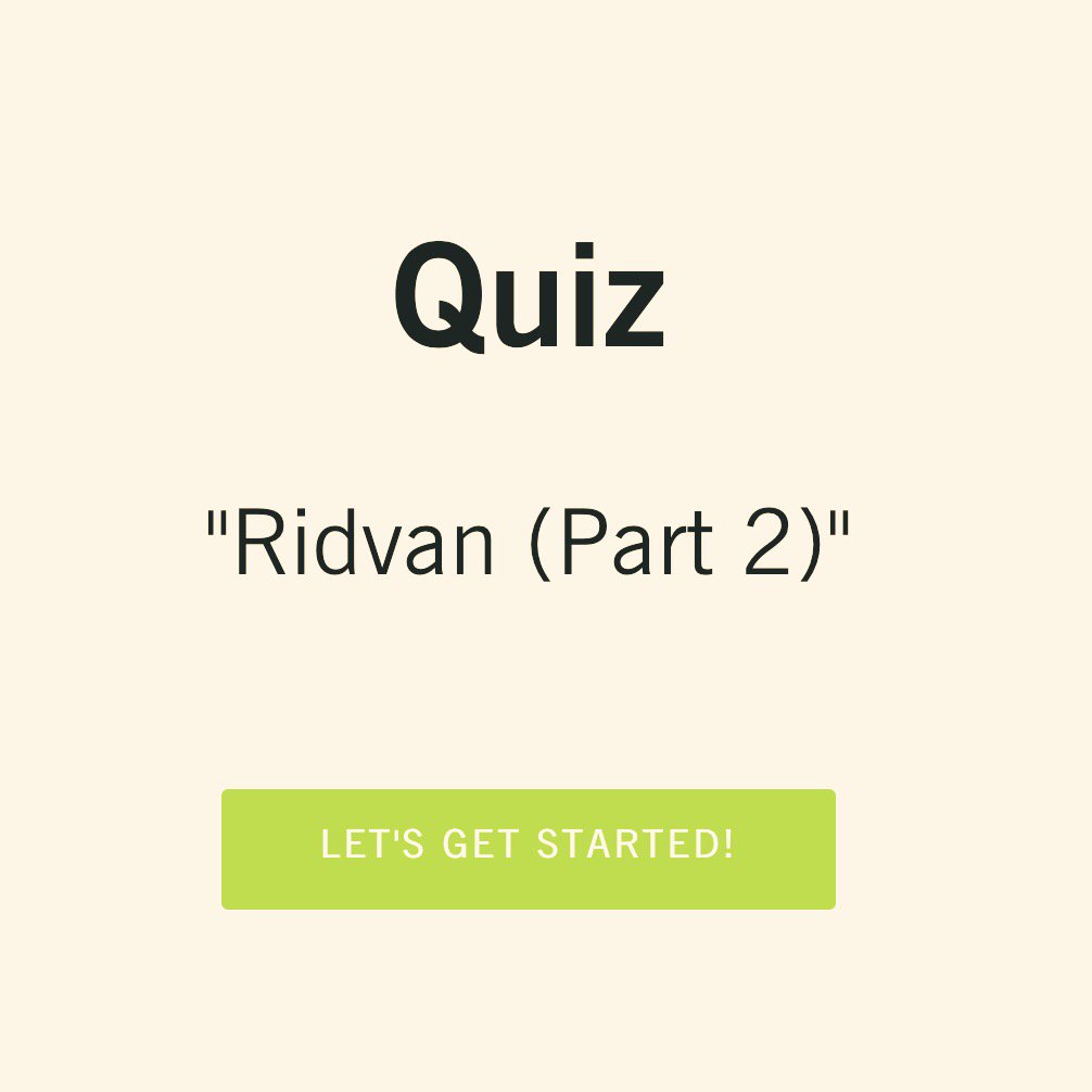 Bahais's tweet photo. Part 2 of The Ridvan Quiz... https://t.co/GzCeGYpbCn #HappyRidvan https://t.co/gPXUYoyISi