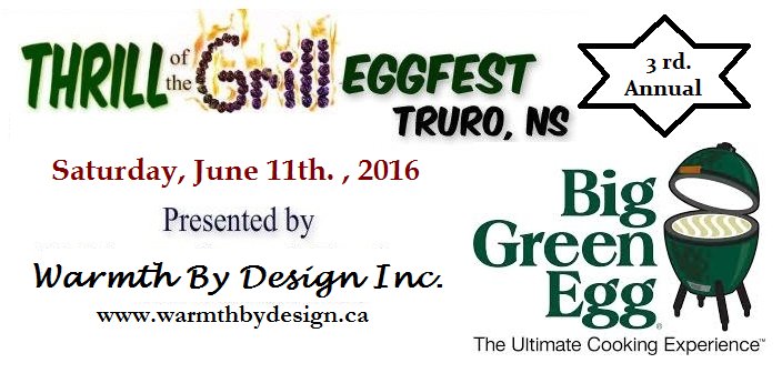 WarmthByDesign's tweet photo. Join us for the 3rd Annual EGGFEST in Truro, N.S. on Sat., June 11th/16.
Tickets and demos go on sale April 25/16. https://t.co/1YpRtOzsQt