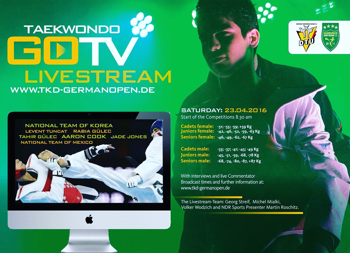 bayern_btu's tweet photo. #taekwondo #germanopen2016 zu Gast in #hamburg get ready https://t.co/HLTDSjpzb8