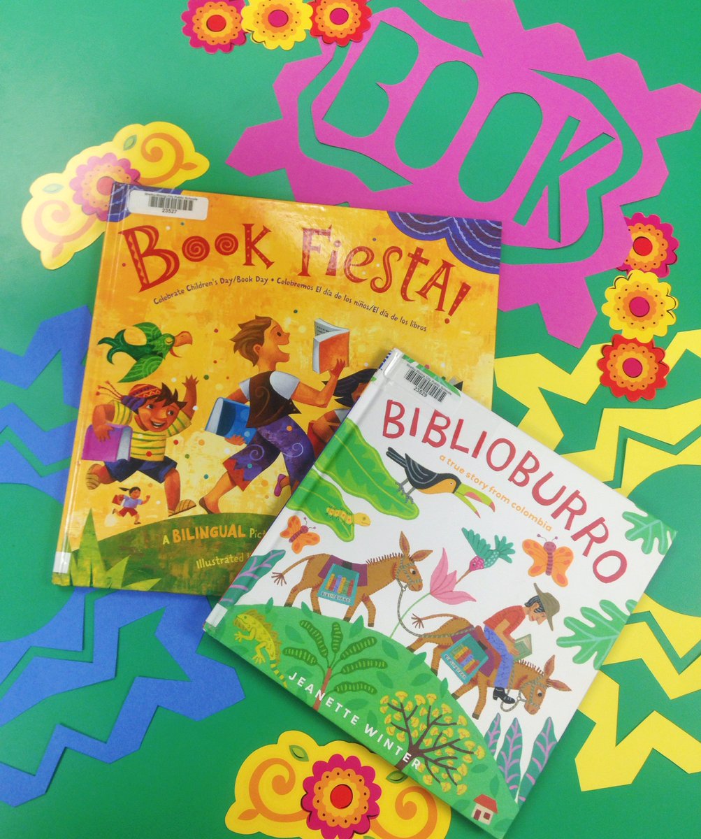 MrsParlane_SRC's tweet photo. Celebrating #dia with @patmora_author's #bookfiesta, and #biblioburro! #diabookjoy #diaturns20! #src_ell #srchuskies https://t.co/HPTfNCdmjd