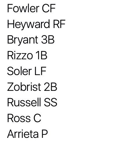Johncastig's tweet photo. Para esta noche por @Independencia93 93.3 FM alineaciones de @Reds y @Cubs acompáñenos por favor. RT @ideltv https://t.co/ed1U2ADifh