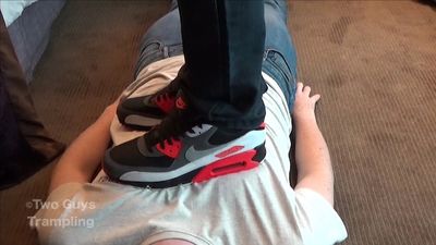 2guystrampling's tweet image. Kurt Tramples Cory in AirMax Infrared c4s.com/94491/15549590 #TRAMPLING #Clips4Sale