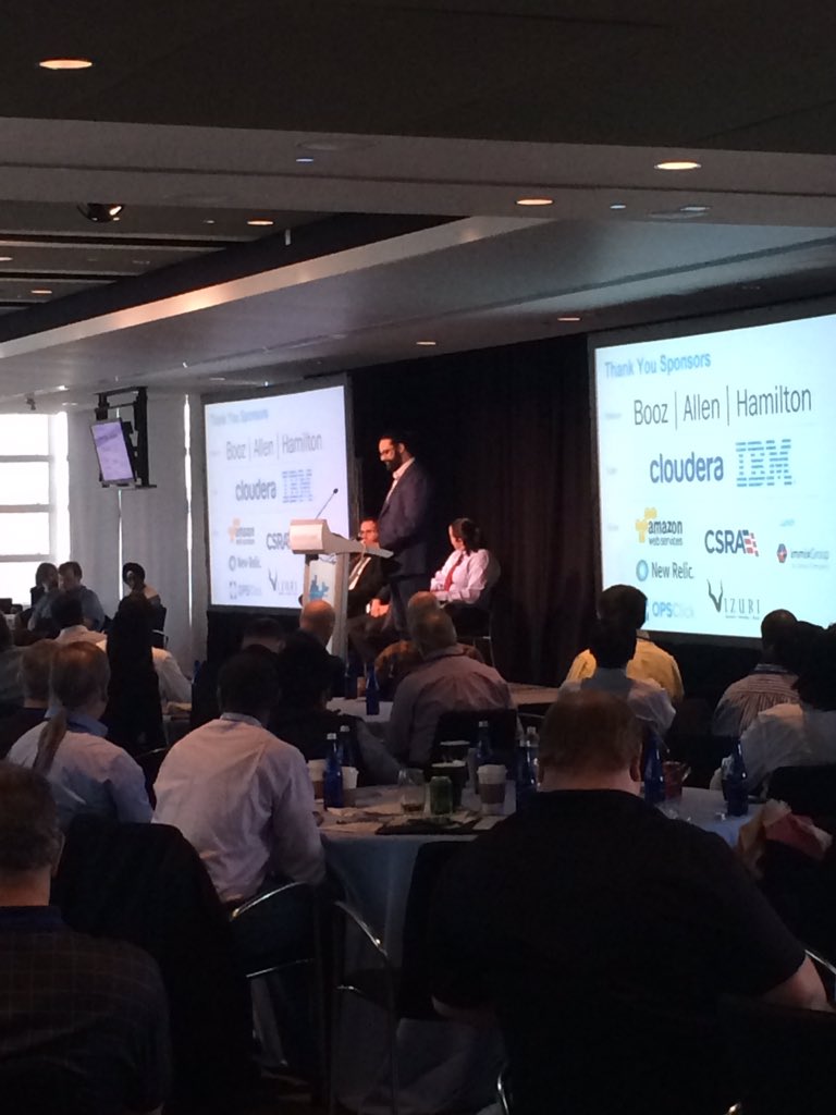 sonjahall's tweet photo. Killing it #dockerfedsummit DevOps panel hosted by @normalfaults https://t.co/bSvHLVqIx5