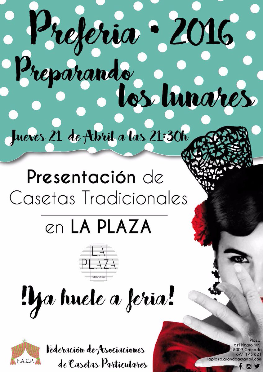 Recordad, esta noche gran fiesta de presentación de las Casetas Particulares. Sólo con Invitación!!