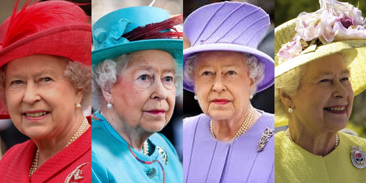 iodonna24's tweet photo. Le 90 primavere della caleidoscopica regina Elisabetta https://t.co/3lgpBUyjp4 #HappyBirthdayYourMajesty https://t.co/PxszmAGLtD