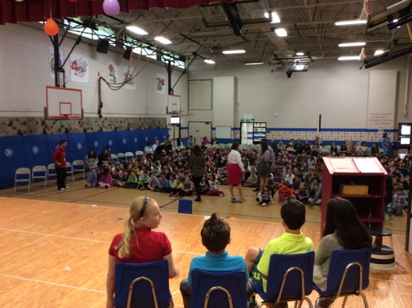 Behind the scenes of our Leadership Day Assembly. #kipldr