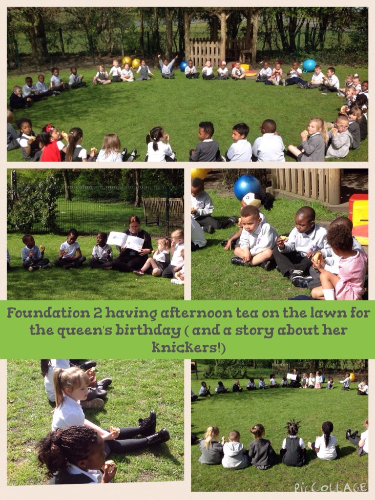 HOCS_EYFS's tweet photo. We celebrated the queen's birthday with a cream tea and a story about her knickers! #HappyBirthdayYourMajesty #EYFS https://t.co/TJU4pa2PJW