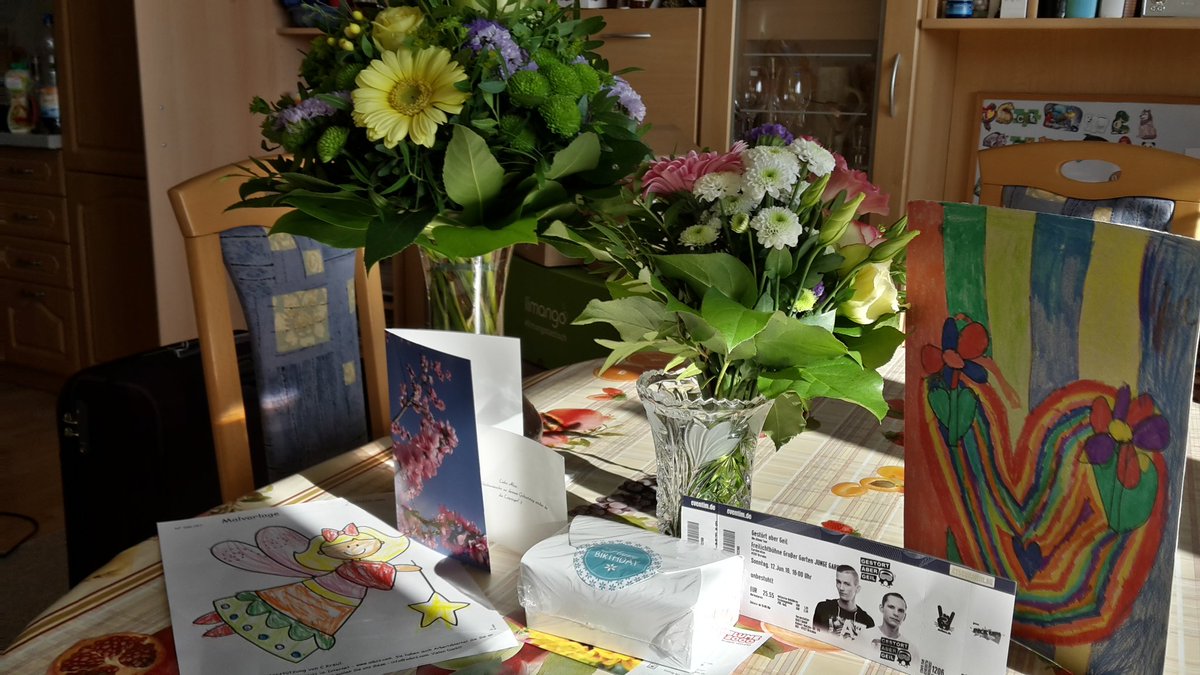 Vielen Dank an alle Gratulanten! #BDay