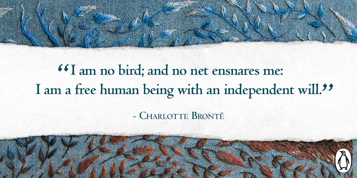 PenguinUKBooks's tweet image. We hope you're enjoying all the #Bronte200 celebrations. Here is one of our favourite Charlotte Brontë quotes: