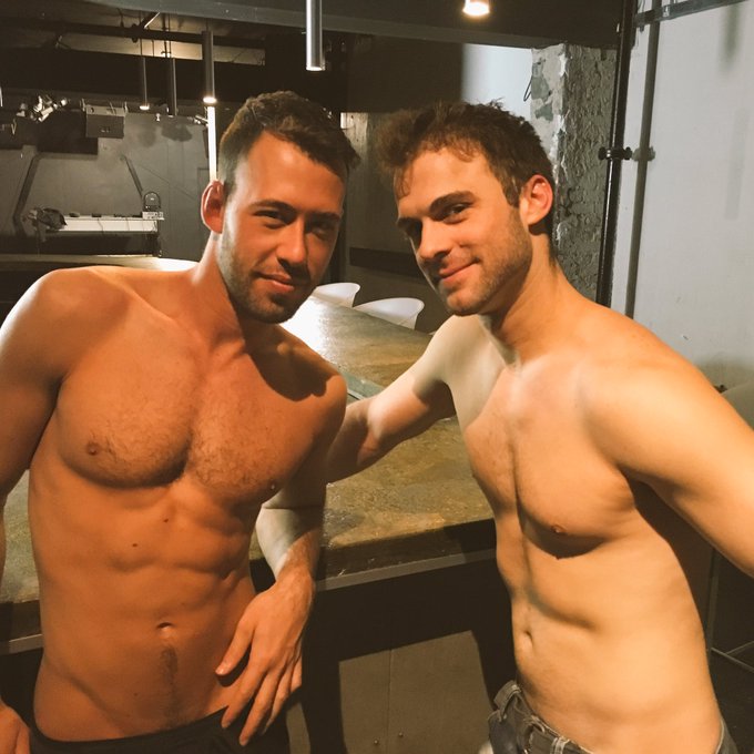1 pic. On the set today @markolebeau @Gabriel__Clark @BrandonJonesxxx will be hot scene #menofmontreal