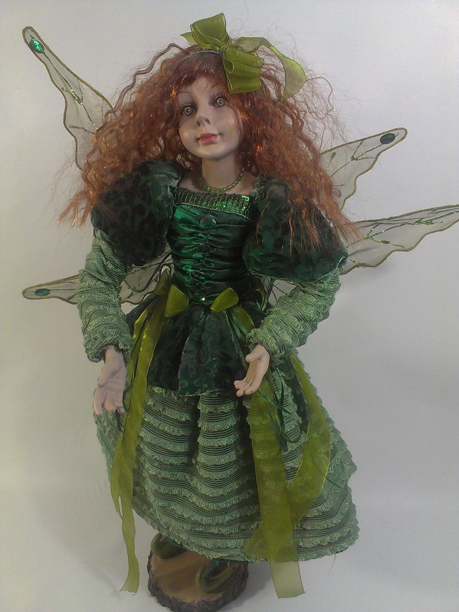 green fairy doll