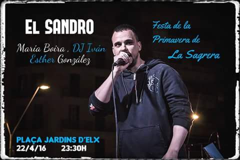 MariaBoira's tweet photo. Mañana lo daremos todo, verdad @ElSandroBarna ? Quien se apunta? #ElSandro #RapFusionFlamenco https://t.co/my48l8ziqz