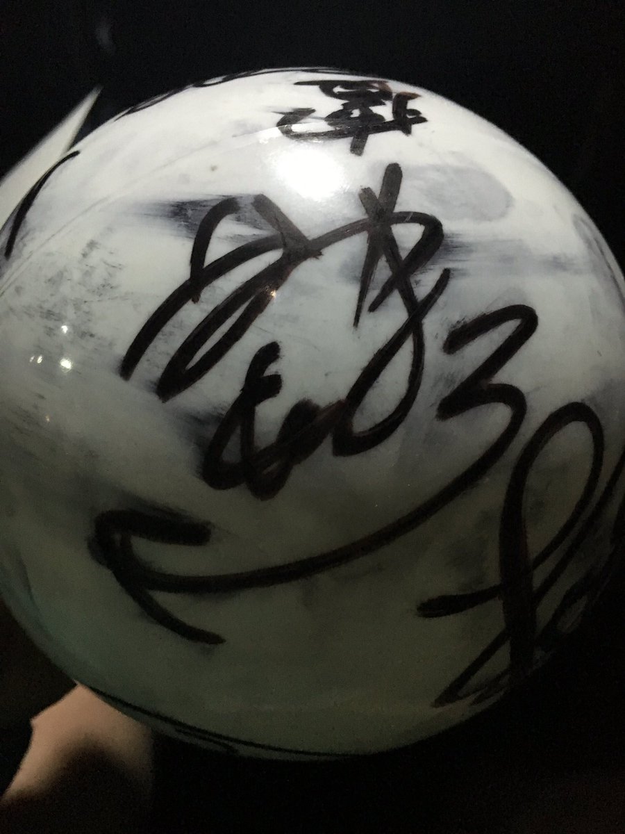 kmf_ttt's tweet photo. 逆転winner見まくって
ほんとにかっこよくてで
からのサインボールみるとほんとに今だにドキドキする🙀❤️
のんちゃんからゲッチュしました💗
新潟2部。 https://t.co/HXG7fbA073