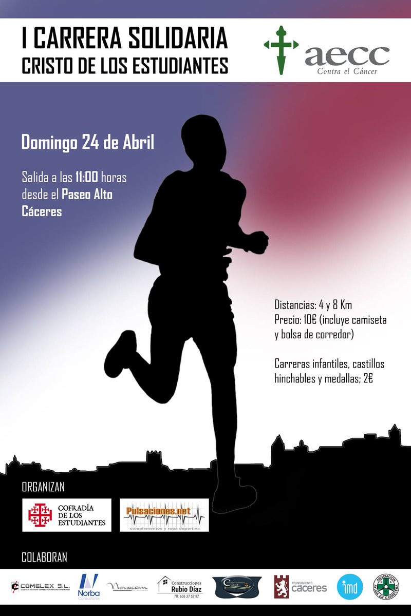 No olvidéis conseguir vuestro dorsal ya!! Para este domingo ya tienes planazo! Ve con amigos y familiares! Anímate!