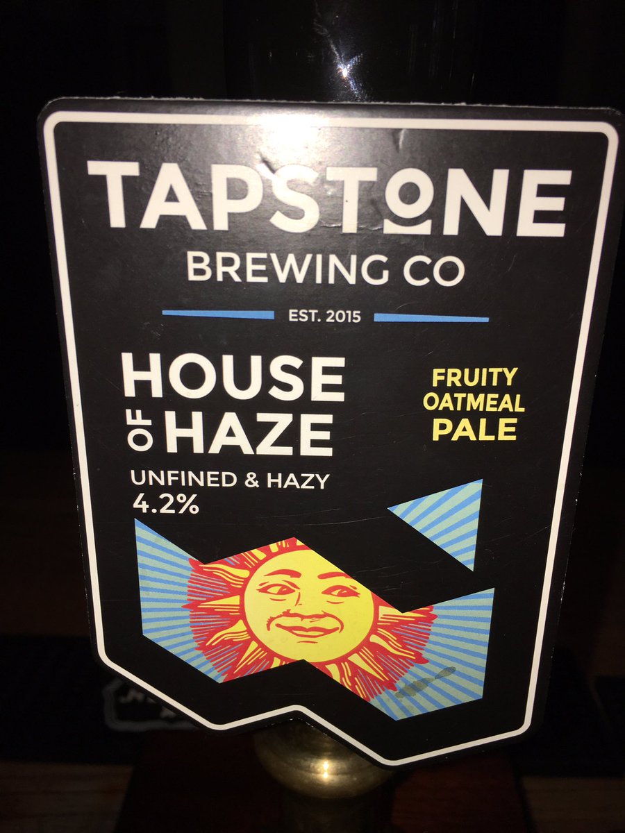 This weeks fine choice is the splendid @TapstoneBrewCo house of haze and the tasty <a href="/BrisBeerFactory/">Bristol Beer Factory</a> 12 apostles