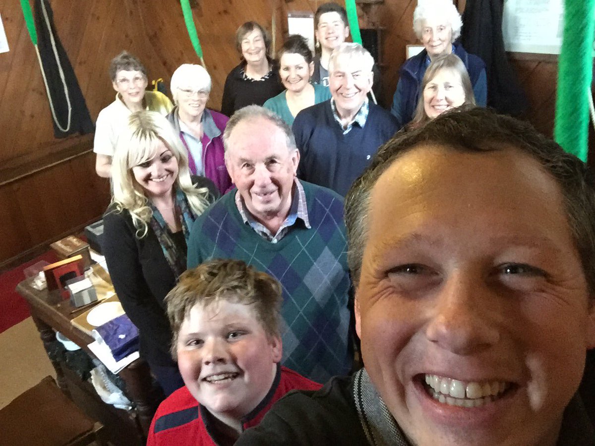 #Beaminster #Dorset #Bellringers The band that rang for #TheQueenAt90 #LongLiveTheQueen #LongMaySheReign