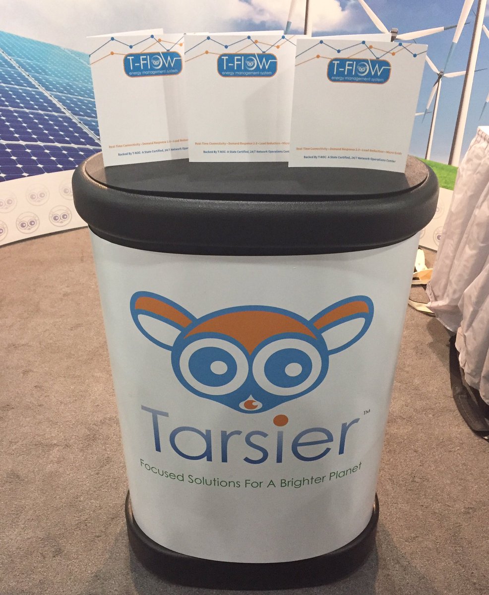 Tarsierltd's tweet photo. T-Flow Energy Management System @ Advanced Energy Conference 2016! #AEC2016NY #TarsierLTD https://t.co/uB9Jt28bzq