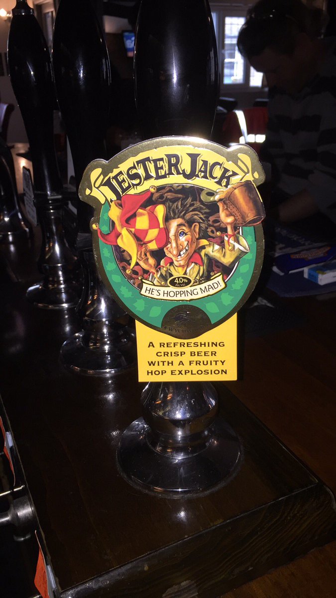 thecarps_witney's tweet photo. Jester jack is this weeks guest ale! Lovely pint! #wychwoodbrewery #realale @wychwoodbrewer2 @Witney_UK https://t.co/ygMVPv4utj