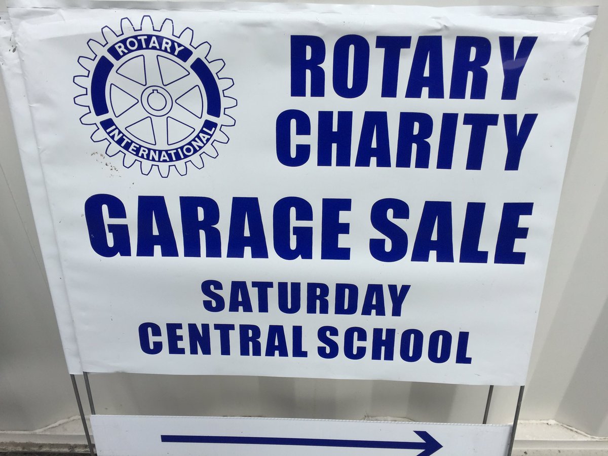 Our garage sale is this Sat but we're still taking donations TOMORROW, Apr 22, 9-5pm at Central Middle School #yyj