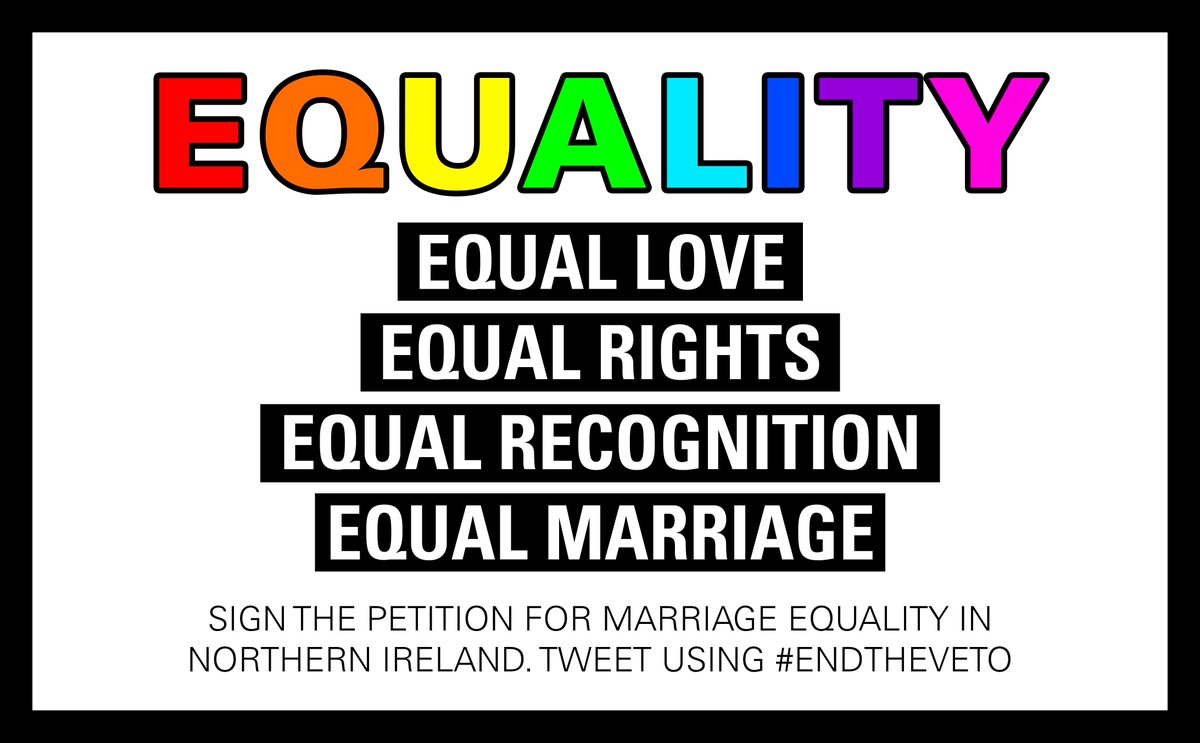 thegaysay's tweet image. Love shouldn't have a 2nd class. #HelpLoveWin in Northern Ireland. Sign@ bit.ly/petition-ni  #MarriageEquality
