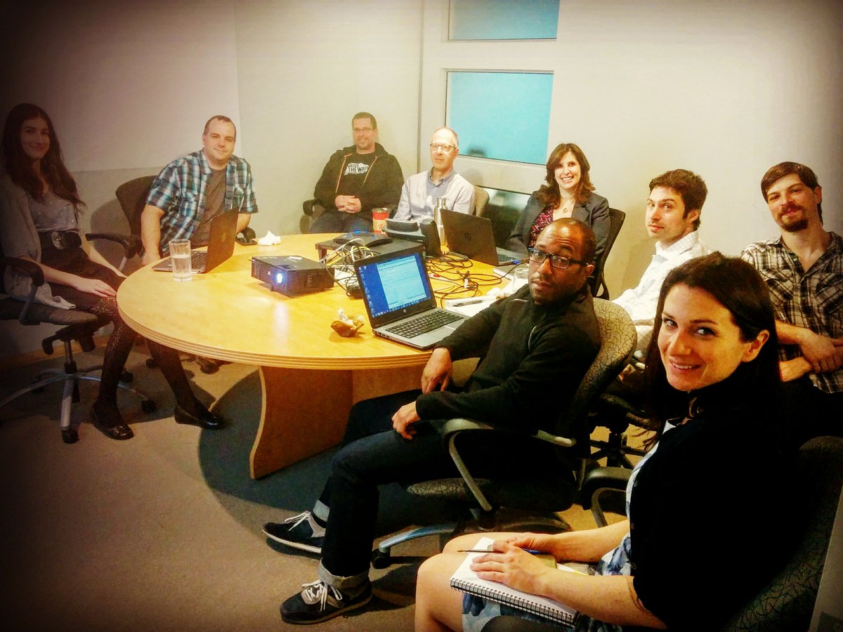 nuecho's tweet image. #ProjectKickOff of the CIBC project. #goteamgo #contactcenter solutions experts!