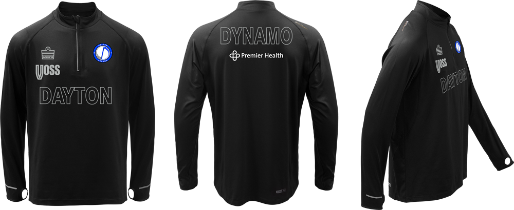 DaytonDynamo's tweet photo. NEW MERCH ALERT: The gents will have this 1/4 zip training top for training &amp; warm ups. https://t.co/dQcvZMKdRU https://t.co/5aejkVbHKO