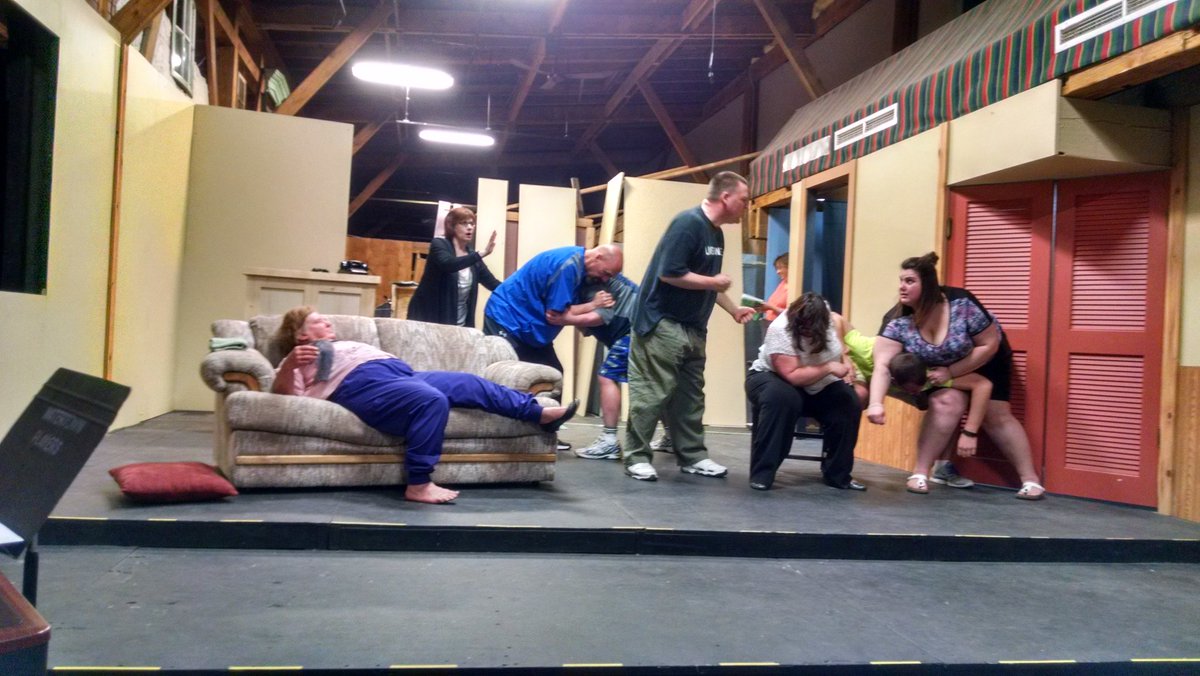 LisaSteffl's tweet photo. Make plans to see the Watertown  Players' production of Farce of Nature, May 13, 14, 20-22. https://t.co/2PuII7vWP5