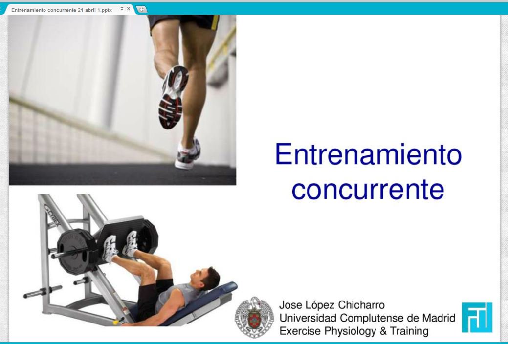 ChicharroJL's tweet photo. Comenzando nuestro #webinar sobre #EntrenamientoConcurrente INSCRÍBETE ahora!! https://t.co/CHeP00gH5y https://t.co/HqEbtTjLxK