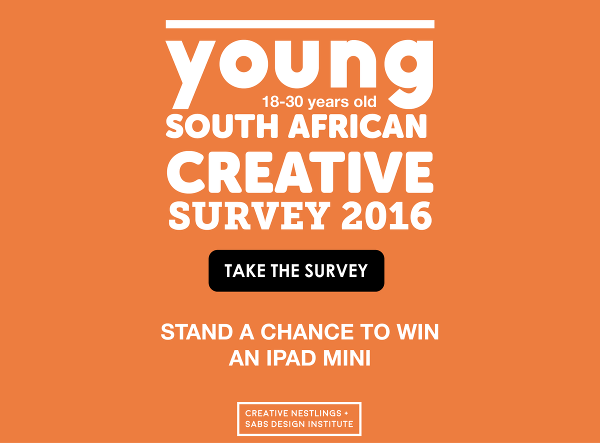 creativenestlin's tweet photo. Young &amp; Creative in South Africa? We want hear from you https://t.co/QyYYKRf8WI https://t.co/PyswBxslGQ