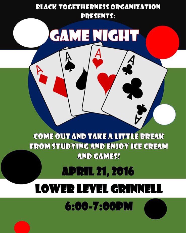 BTOSIUC's tweet photo. @RHA_SIU TONIGHT @6pm  🎲🍦 #SIUC #SIUC16 #SIUC17 #SIUC18 #SIUC19 https://t.co/bV7KOOwN5s