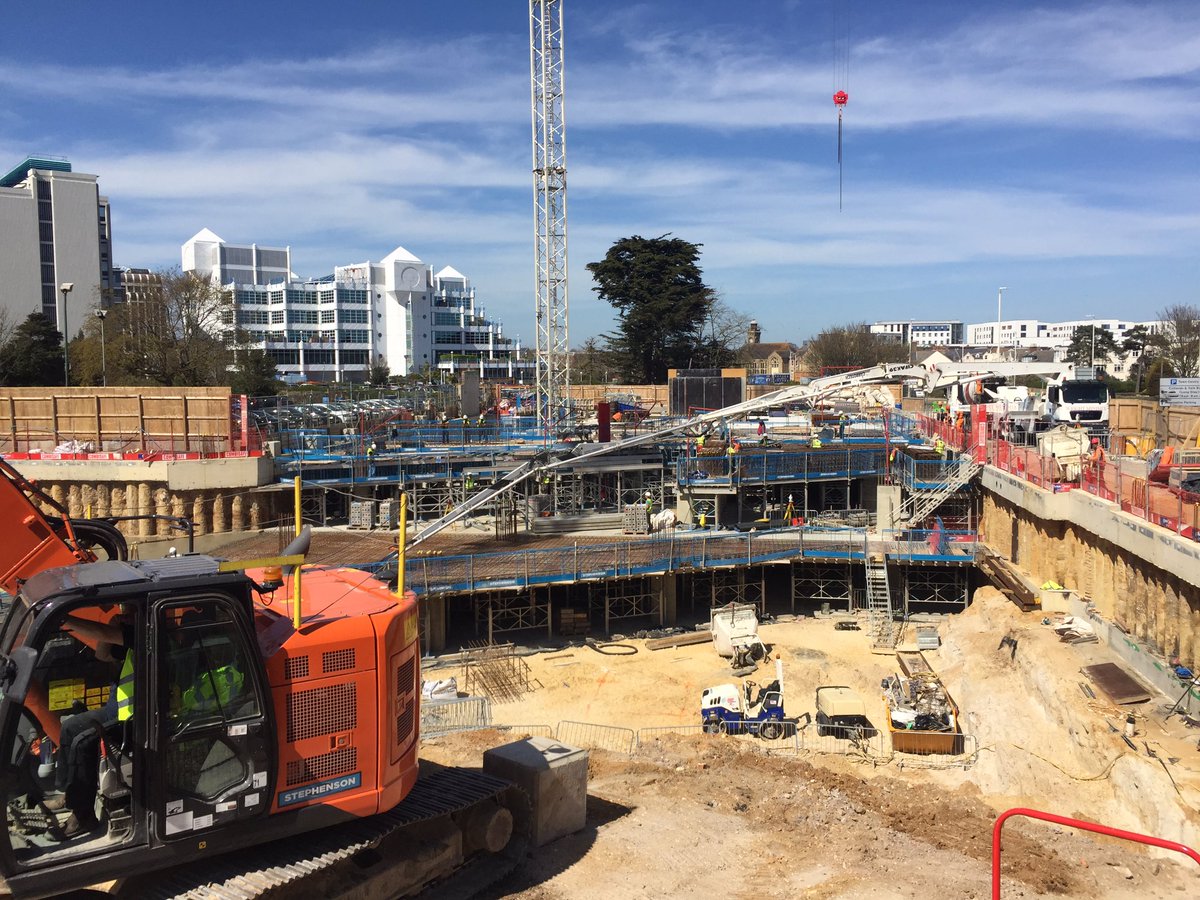 GroupStephenson's tweet image. #Bournemouth #watkinjones #concrete