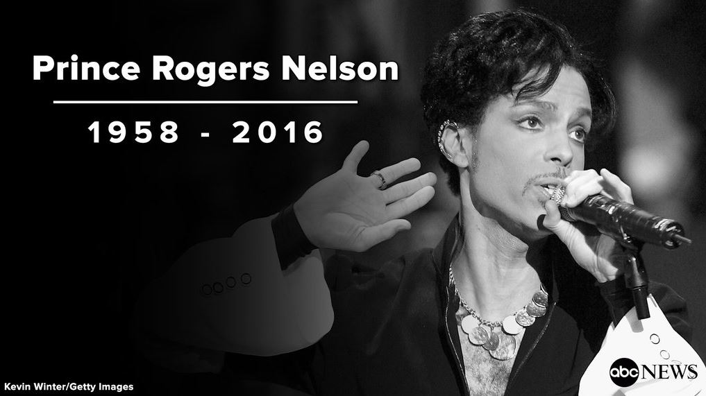 Nightline's tweet photo. BREAKING: Prince has died at age 57, @ABC News confirms. https://t.co/FOJuBzL6o3 https://t.co/7doAThaPZ1