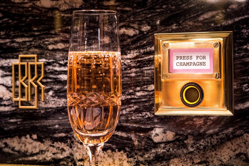 CourtMilligan's tweet photo. Restaurant in London has a "press for champagne" button.. you know @KaylaLMilligan and I will be hitting it up #BBR🍾 https://t.co/g9vbUTzQfC