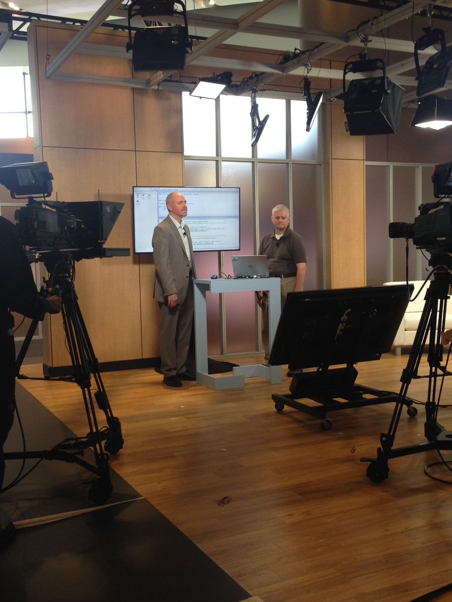 _shmaher's tweet photo. SAS/ACCESS to Amazon Redshift tech talk taping at #SASGF https://t.co/eZ3Cm1mKpg
