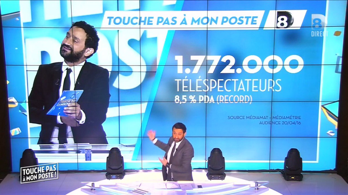 TBT9_W9's tweet photo. Merci pour le score d'hier les chéris ! #TPMP https://t.co/7W0cU2yw0j
