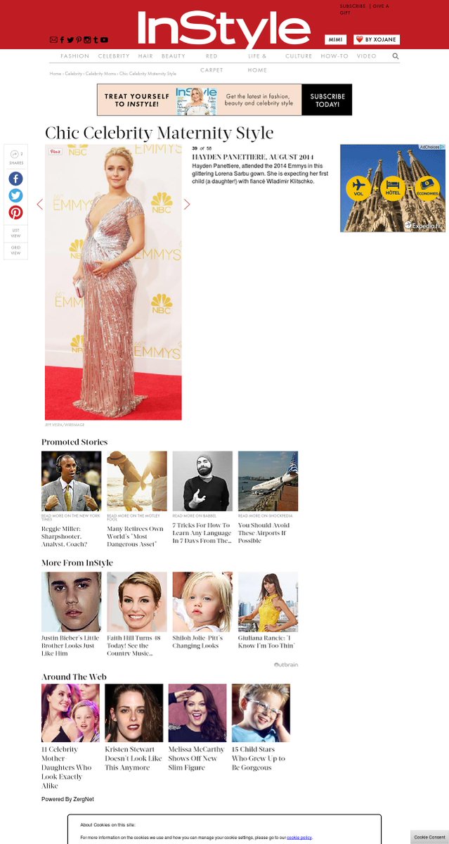 LorenaSarbu's tweet photo. Our favorite mom moment ever: @haydenpanettier wearing #LorenaSarbu - now featured @InStyle! https://t.co/OoOjuXPg30 https://t.co/5XkROFx814