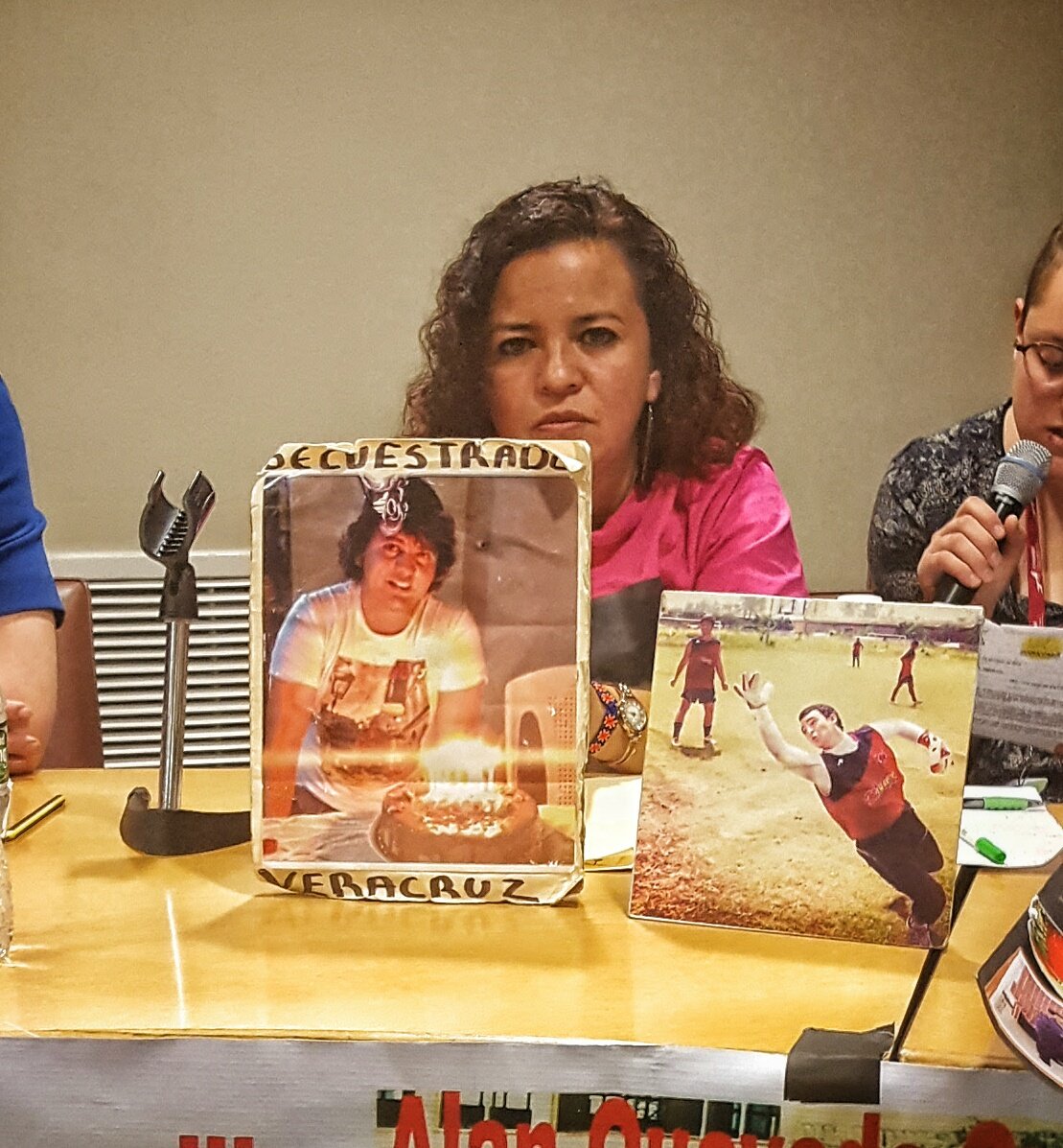 To the 60 heads of state here today: This is the real face of your drug war. 
<a href="/anyoneschild/">Anyone's Child: Families for Safer Drug Control</a> #ungass #StopTheHarm